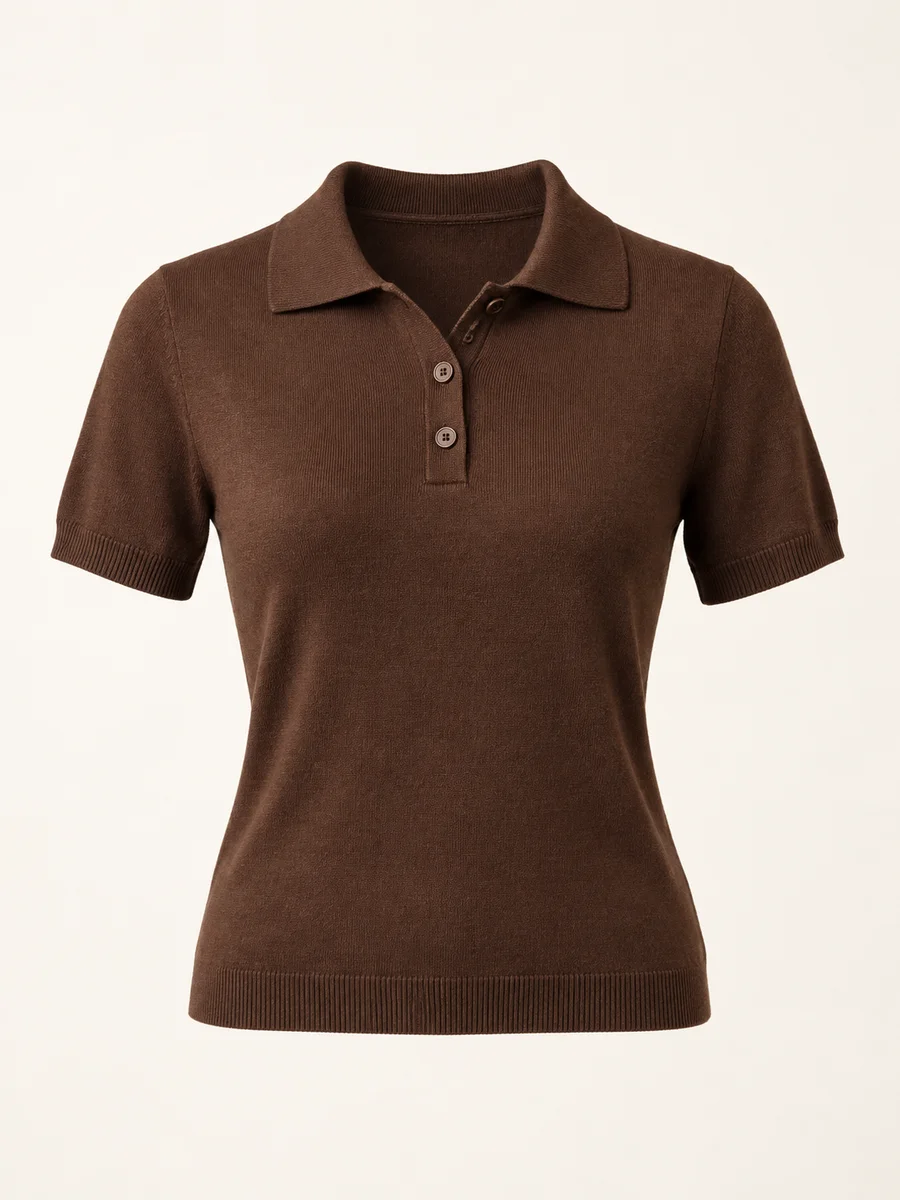 Fine Knit Polo
