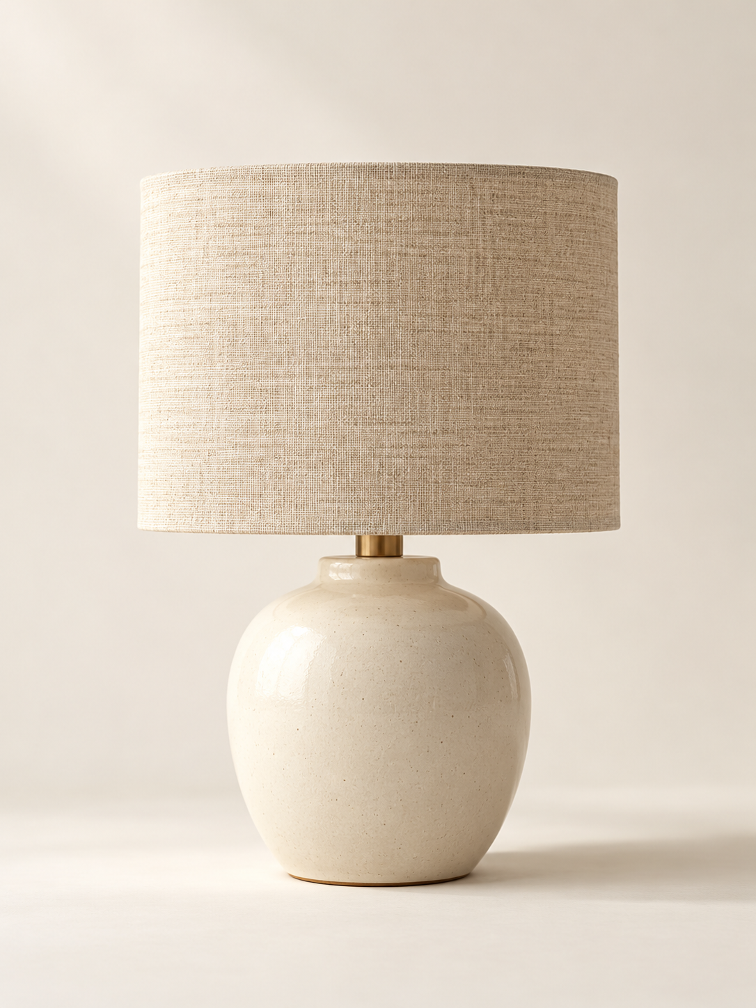 Linen Bedside Lamp