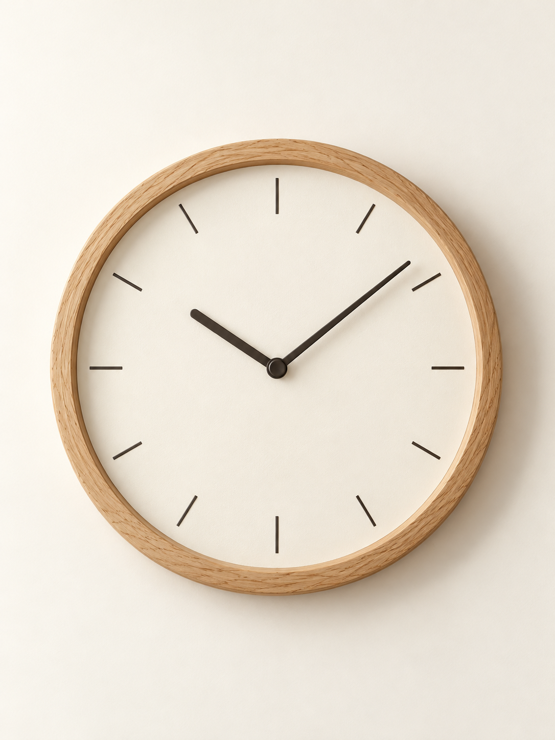 Oak Wall Clock