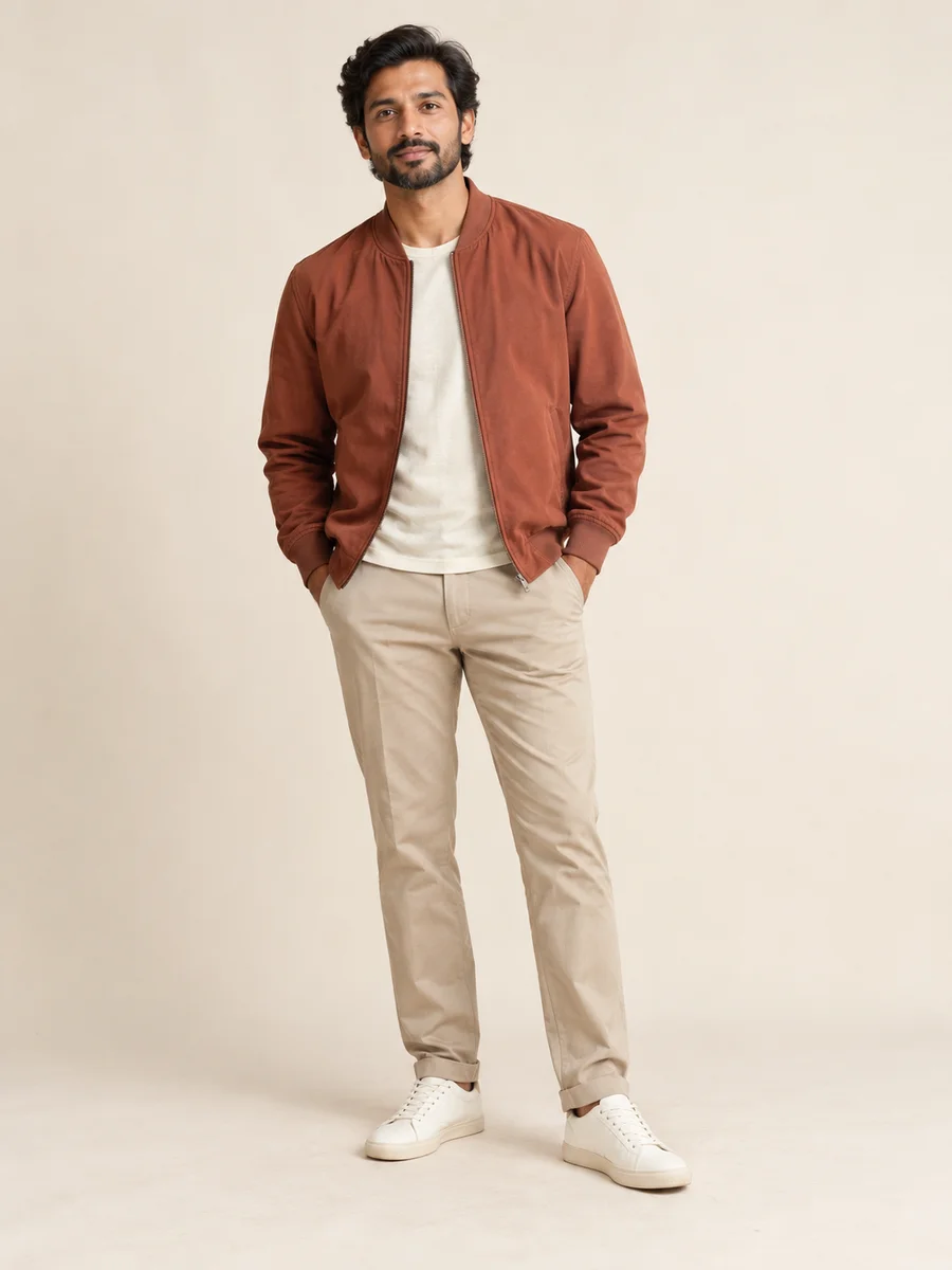 Weekend Zip Jacket — styled on an adult model